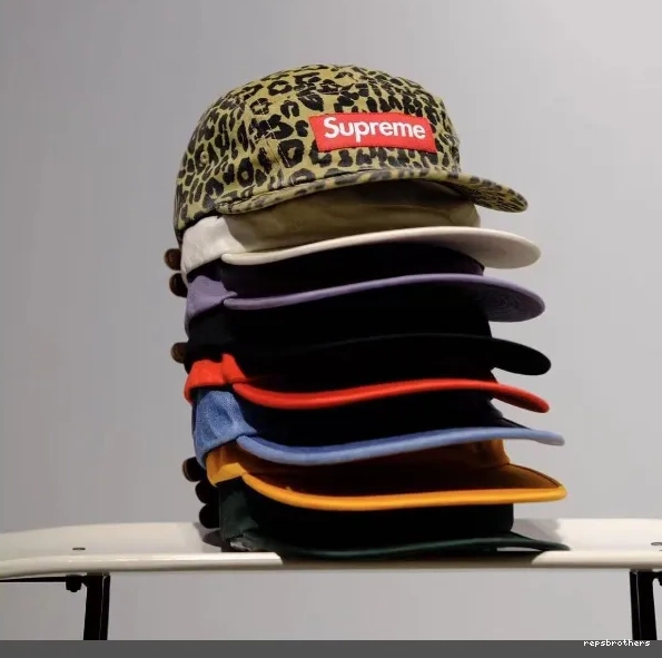 CHINO Pattern Panther 23FW Black CAP Red WASHED TWILL CAMP 0511